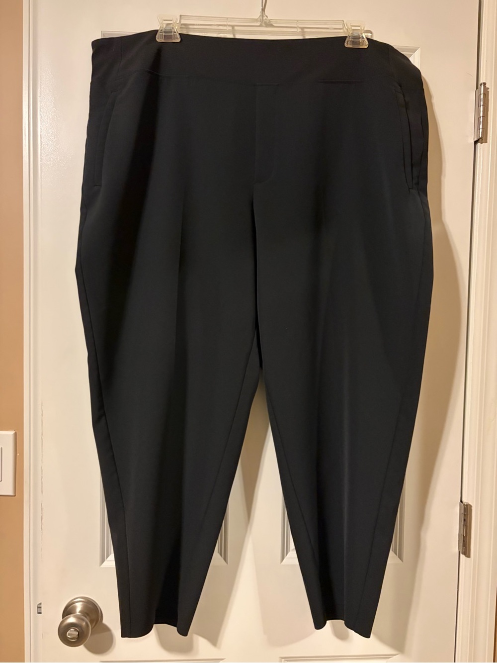 Athleta Black Women's Dress Pants - Modern Tapered Fit